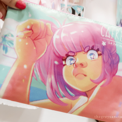 Angry Cafr3sita Yal Pencil Cosmetic Bag