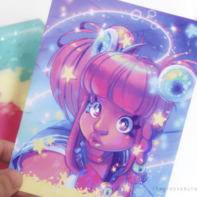 Sailor Cafr3sita Sparkly Mini Print