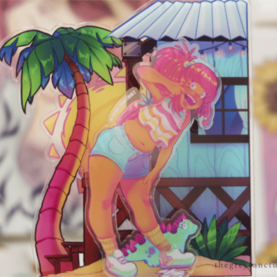 Puerto Rico - Cafr3sita Acrylic Standee 6in (3pcs)