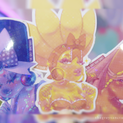 Yassified Mi Ciela Nails Sparkly Sticker