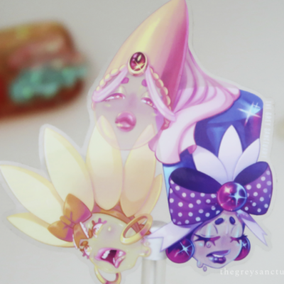 Las Tragedias Griegas Mi Cielas Translucent Sticker