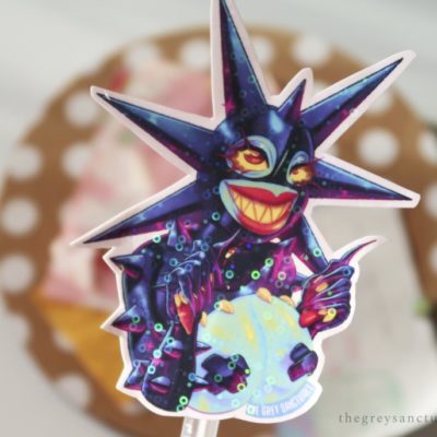 Yassified Rambutan Mi Ciela Nails Sparkly Sticker