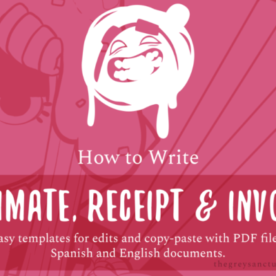 How to Write: Estimate, Invoice & Receipt