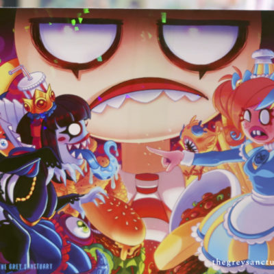 Battle Time! Juicy Frat Queens Sparkly Print