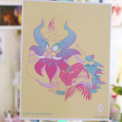 Chromatic Vejigantes Origins Cafr3sita Print