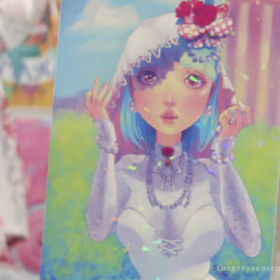 Fatima's Fantasy Wedding Sparkly Print