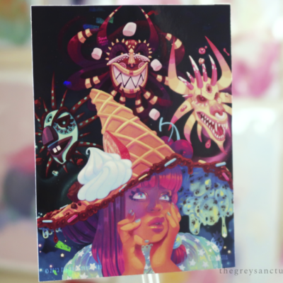 Cafr3sita Postre Vegigantes Sparkly Print