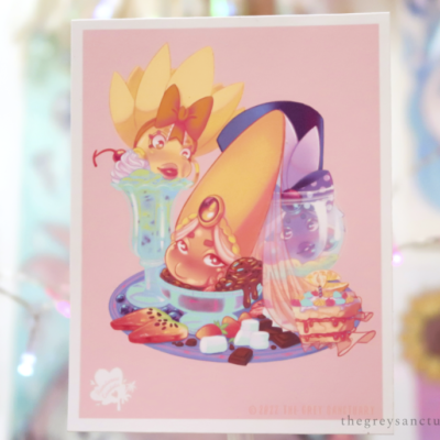 Tutti Frutti Trio Dessert Tray Print